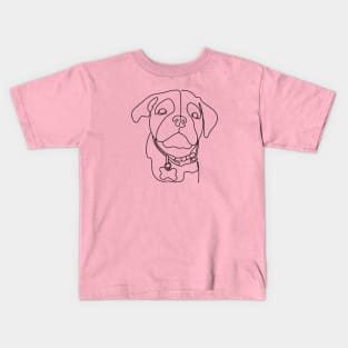 Bulldog puppy lovers Kids T-Shirt